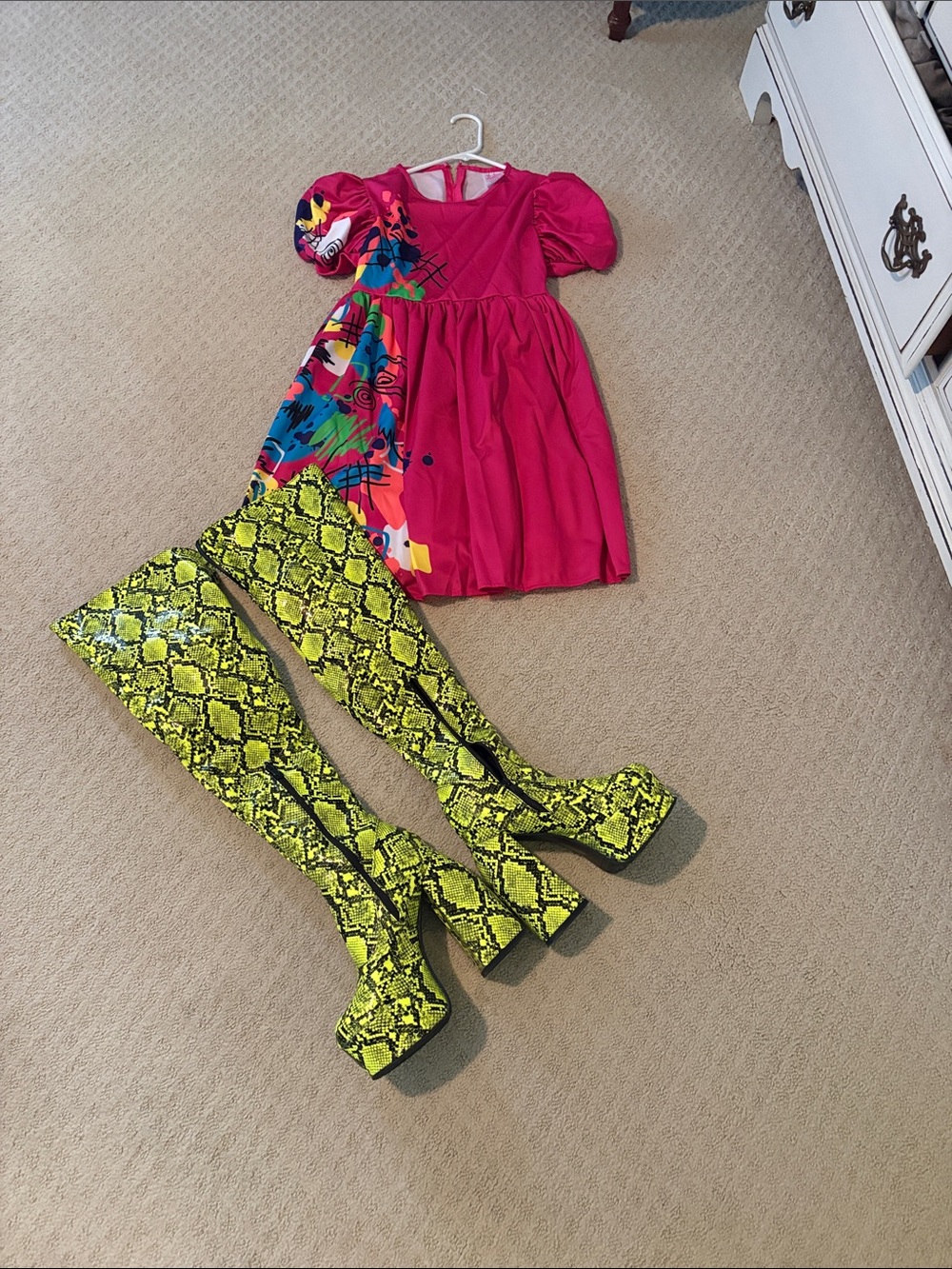 Weird Barbie costume!